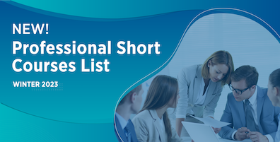 NEW: Professional Short Courses List 2023